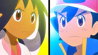 Dragonite vs Dragonite (DUB) - Ash vs Iris - Pokémon Journeys: The Series