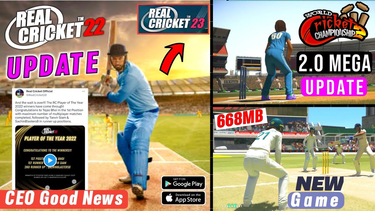 Real Cricket 19 Game Download Version 3.4 for Android [2023] 2