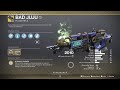 Destiny 2- Giving Bad JuJu Some Love