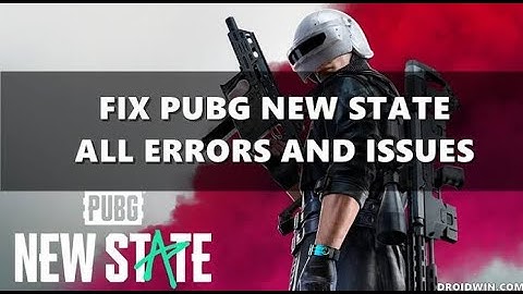 PUBG: NEW STATE Not Opening Today| Pubg NEW STATE Crashing or Not Working on Android FIX
