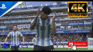 (PS5) FIFA 23 - ARGENTINA vs PORTUGAL - BEST GAMEPLAY - MUST WATCH - 4K - Myway Gamerz
