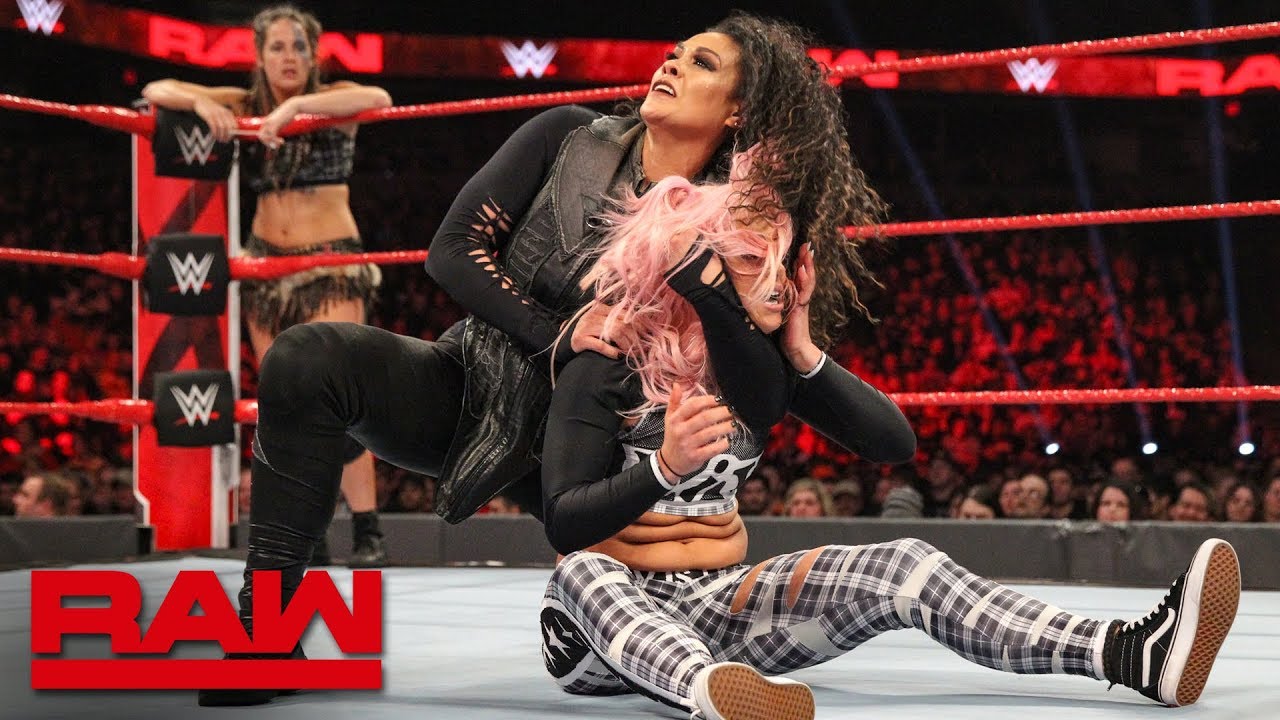 Sasha Banks &amp; Bayley vs. Nia Jax &amp; Tamina vs. Liv Morgan &amp; Sarah Logan: Raw, Feb. 11, 2019