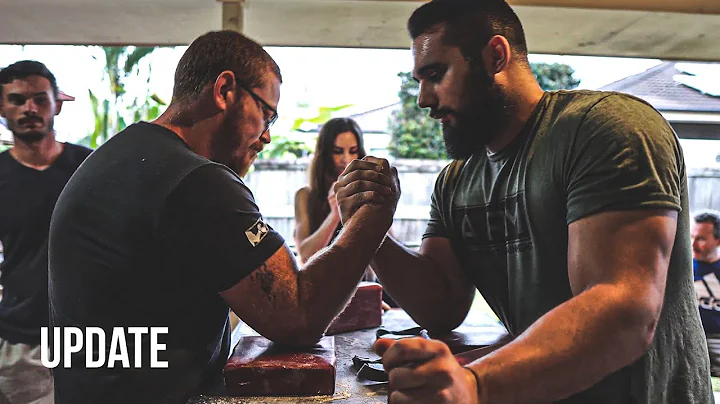 Ryan Bowen Vs Mario Tambakis training pulling
