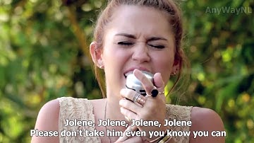Thumbnail of Miley Cyrus - Jolene (Backyard Session) HD | LYRICS IN VIDEO!
