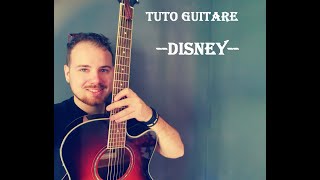 Video thumbnail of "TUTO Guitare L'HISTOIRE DE LA VIE - Le Roi Lion"