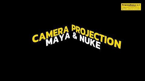 Webinar | Camera projection Maya and Nuke Promo