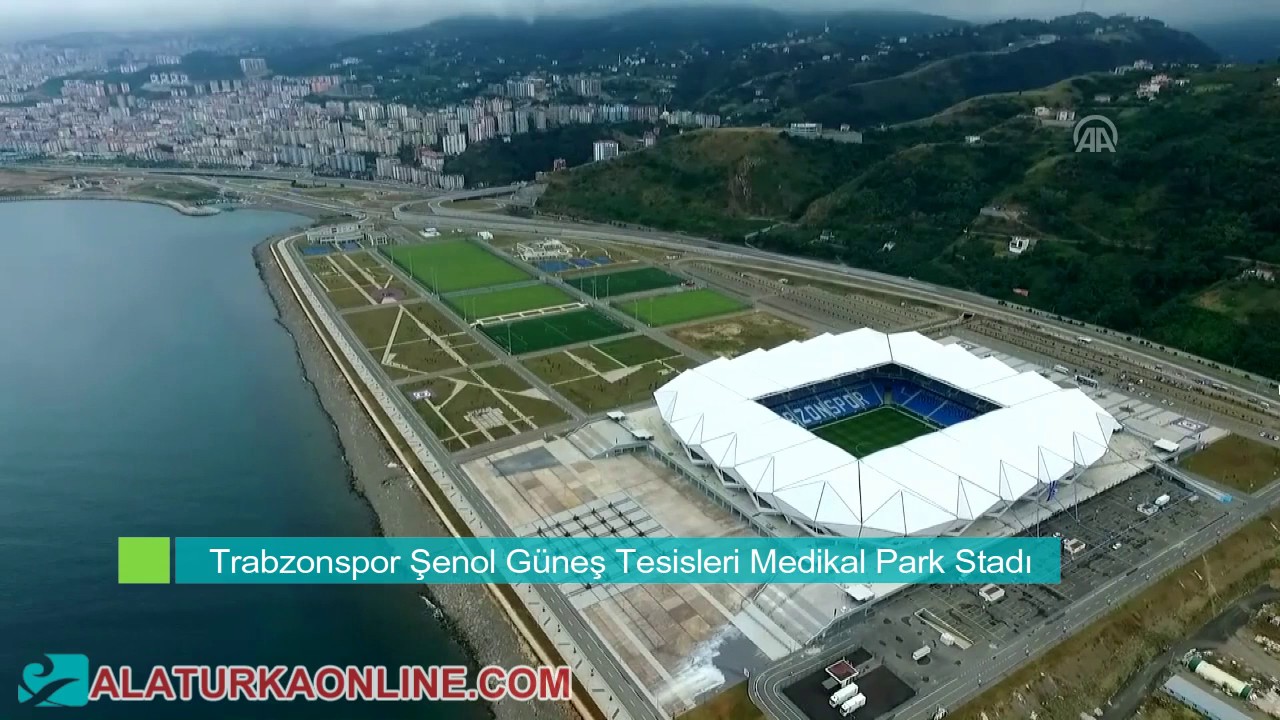 trabzonspor senol gunes tesisleri medical park stadi cevre ve ic goruntuleri drone youtube