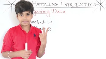 NCERT math class 6 Chapter 9 Data Handling Introduction arranging data RN Glory