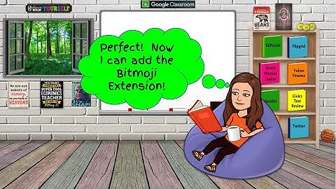 How to Add the Bitmoji Extension!