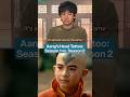 Aang's Head Tattoo Season 1 vs 2 | Avatar The Last: Airbender