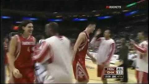 Yao Ming With The Three Pointer!