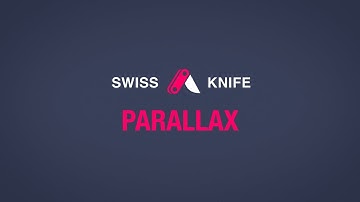 swiss knife tutorial 02 - parallax