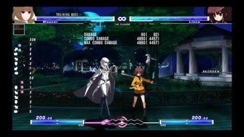 UNDER NIGHT IN-BIRTH Exe:Late[st]: Erika Wagner BnB Combo