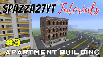 Minecraft Apartment Building #3 Tutorial