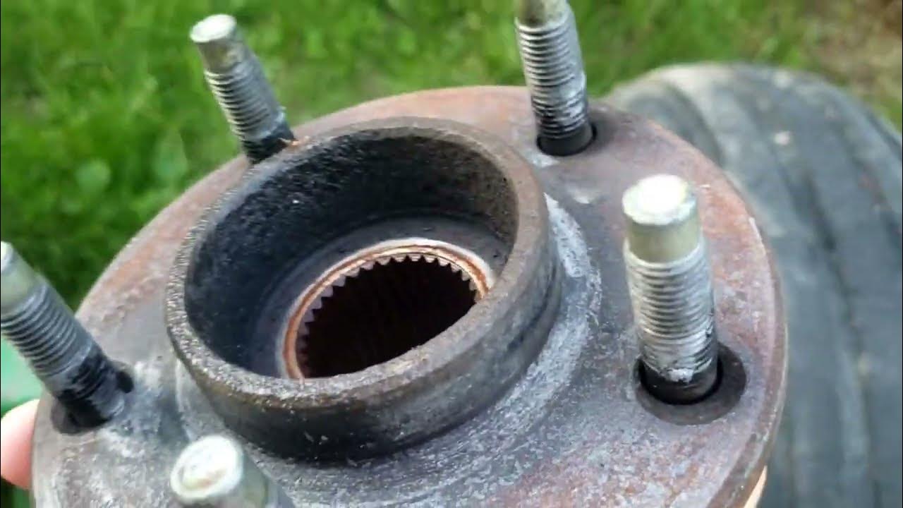 Front bearing humming noise and ABS indicator Hub assembly replacement YouTube