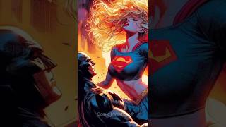 Batman clapped Supergirl