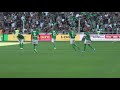 ASSE 1-1 Brest : le but de Denis Bouanga vu de la pelouse