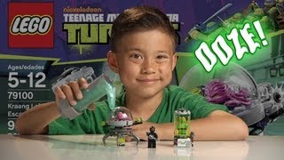 KRAANG LAB ESCAPE & MUTAGEN OOZE!!! - LEGO Teenage Mutant Ninja Turtles Set 79100