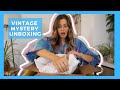 Vintage Mystery Box UNBOXING at 38 weeks Pregnant | Maternity Style | Tiny Acorn