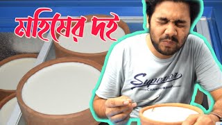 Buffelo-Yogurt In Bhola চনছড তর ভলর সই বখযত মহষ দধর দই