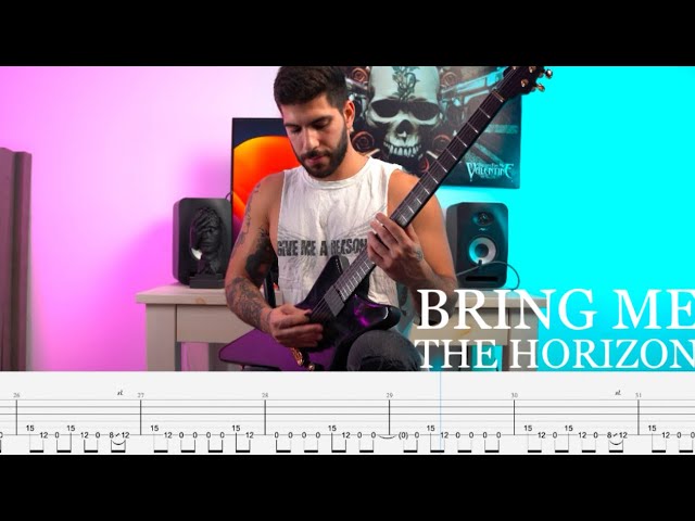 Bring Me The Horizon - Empire (Let Them Sing) - Guitar Cover with On Screen Tabs class=