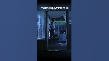 Terminator 2 Ambience | T-800 on Guard Duty while you Sleep with Peaceful Music and Traffic Sounds