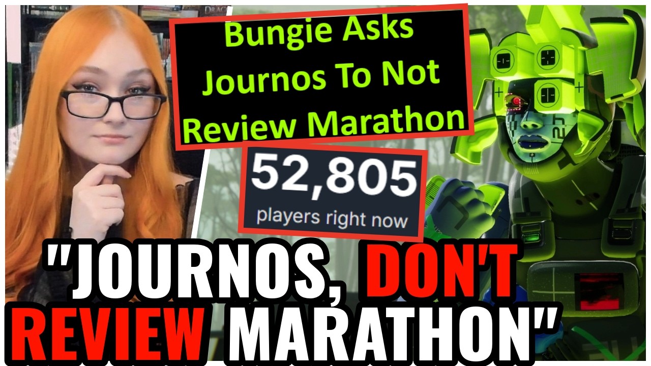 Bungie BEGS JoUrNoS To NOT Review Marathon For WEEKS 🤡 Says It's 