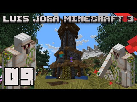 Luis Joga Minecraft 3 - Iron Golem Farm - Ep.9