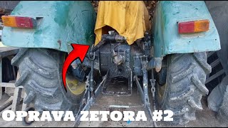 Pretesnenie ramien/Zetor 4011/POV/Oprava Zetora#2