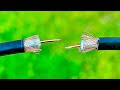 Here comes the repairmans secret trick connect tv antenna cable correctly  firmly