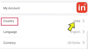 How to Change Profile Country in LightInTheBox App | Step by Step