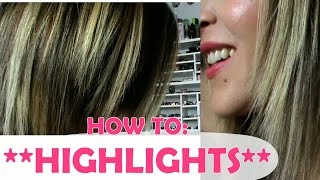 HOW TO HIGLIGHTS BLONDE: Products