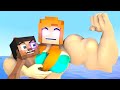 The minecraft life of Steve and Alex | Herobrine Alex | Minecraft animation