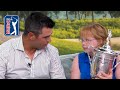 Gary Woodland and Amy Bockerstette | Paying it forward