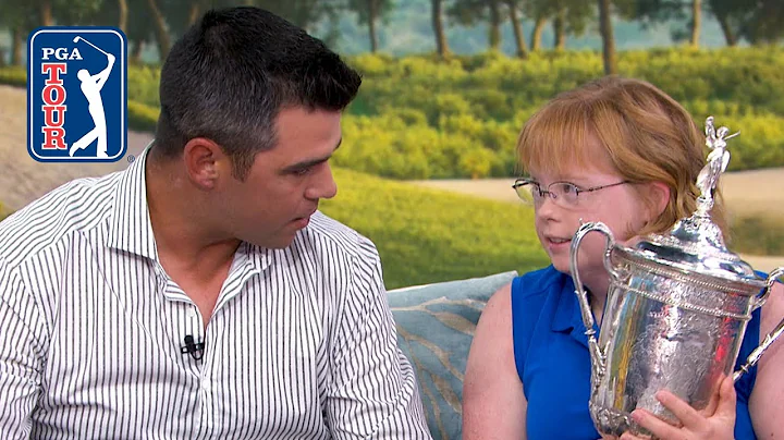 Gary Woodland and Amy Bockerstette | Paying it for...