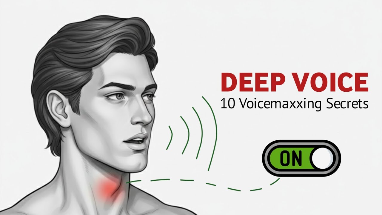How to Get Deep Voice ( डीप वॉइस ) Permanently - 10 Voicemaxxing Secrets 