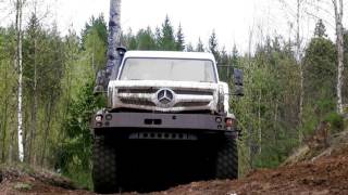 Markku Alén & Mercedes-Benz Unimog - Osa 2 (Teknavi 2015)