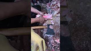 bone marrow | nali cutting skills #food #youtubeshorts bone marrow | nali cutting skills #food #youtubeshorts