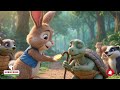 The turtle 🐢 and the rabbit 🐰 storie #cartoonforkids #educationalcartoon #kidscartoon #kidszone 