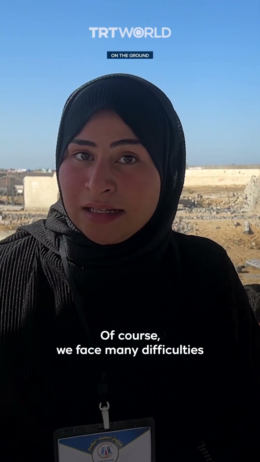 Gaza’s children continue education in a cemetery