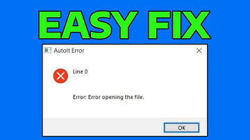 How To Fix AutoIt Error in Windows 11 Line 0