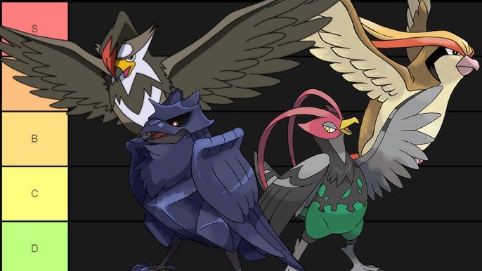 O melhor Pokémon do tipo voador competitivo em Diamond e Pearl