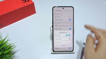 How to show notification icons on status bar one plus 13r 5g | One plus 13 status bar kaise badlen