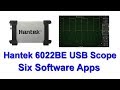 Hantek 6022BE Overview of Six Software Apps with Download Links