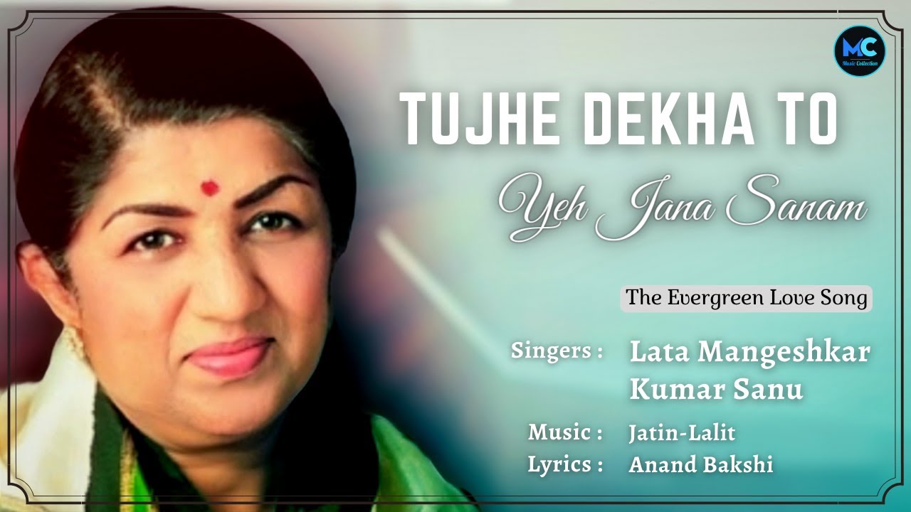 Tujhe Dekha To (Lyrics) - Lata Mangeshkar #RIP , Kumar Sanu | Shah Rukh Khan, Kajol | DDLJ Tujhe Dekha To (Lyrics) - Lata Mangeshkar #RIP , Kumar Sanu | Shah Rukh Khan, Kajol | DDLJ