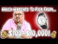 If I Could Only Buy 1 Watch With A Budget Of $100 To $10,000