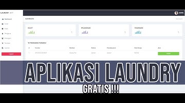 CLOTHES LAUNDRY Application + Source Code (Complete installation process from scratch) - Free !!!!