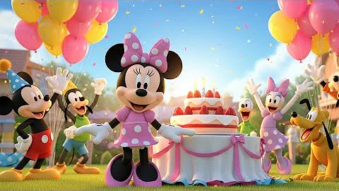 “Minnie Mouse’s Magical Birthday Party Surprise! 🎂🎉 | Kids Fun Cartoon Adventure”