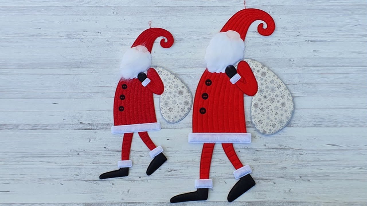 3D in-the-hoop Kerstman | Brother | Blog 3D In-The-Hoop Kerstman | Brother | Blog