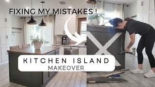 Kitchen refresh ! Home updates on a budget! Fixing my DIY mistakes !